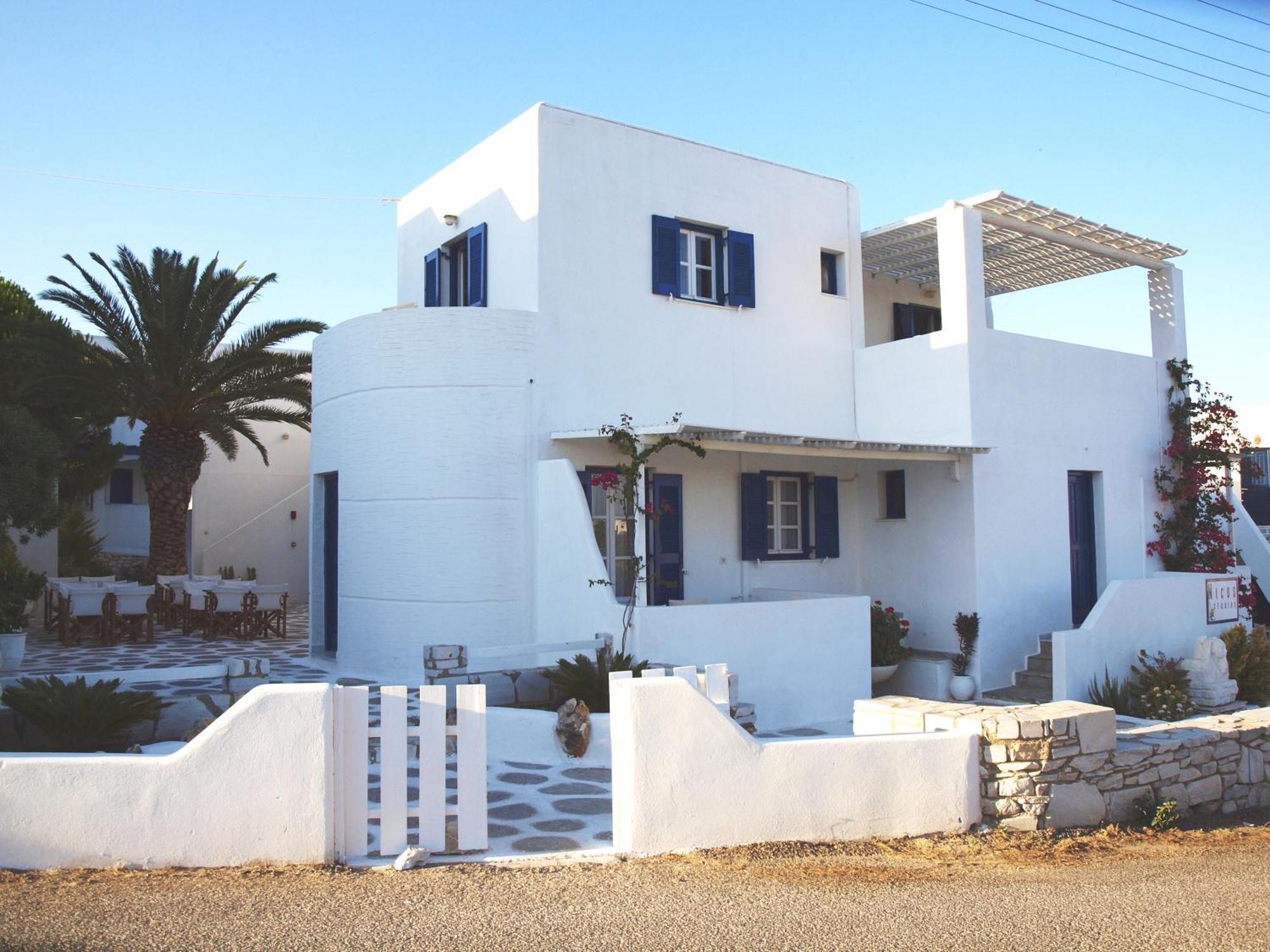 Nicos Studios & Apartments Logaras Esterno foto