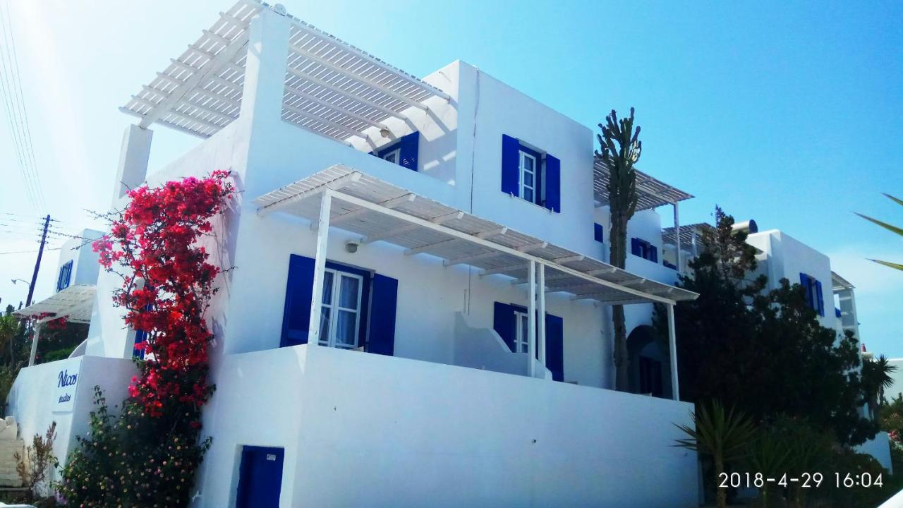 Nicos Studios & Apartments Logaras Esterno foto